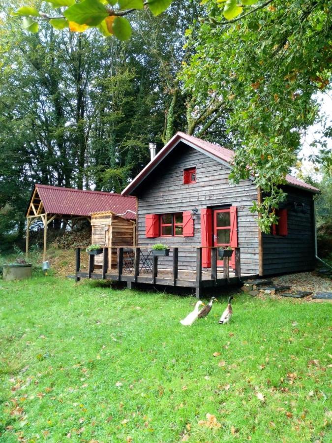 Chalet Cosy En Lisiere De Foret Paule المظهر الخارجي الصورة