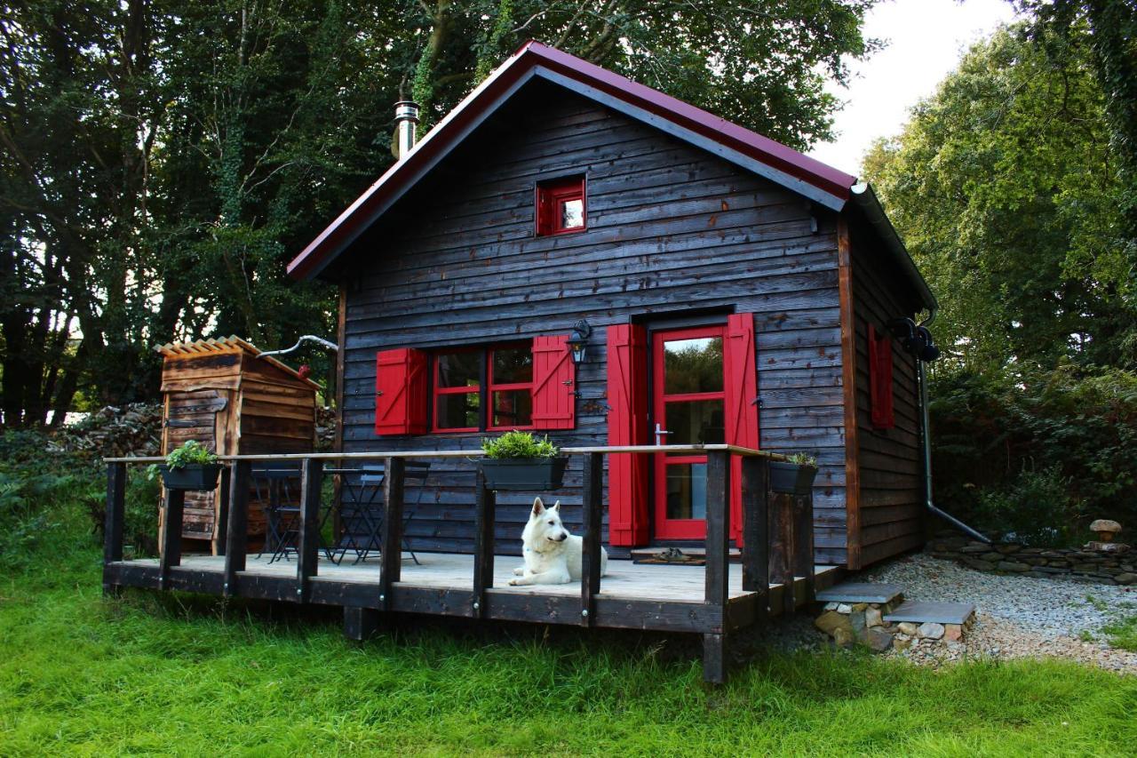 Chalet Cosy En Lisiere De Foret Paule المظهر الخارجي الصورة